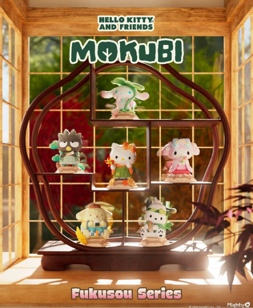 산리오 MOKUBI 복의상 시리즈 블라인드 박스 상세 이미지